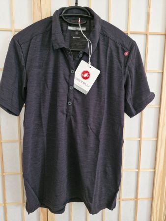 Neues Castelli Damen-T-Shirt Merino W Polo, Grösse L