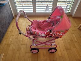 Puppenwagen Pink