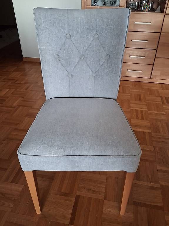 Tischset: Table en hêtre massif + 6 chaises  – Gebraucht aus Lausanne von Justy02 4