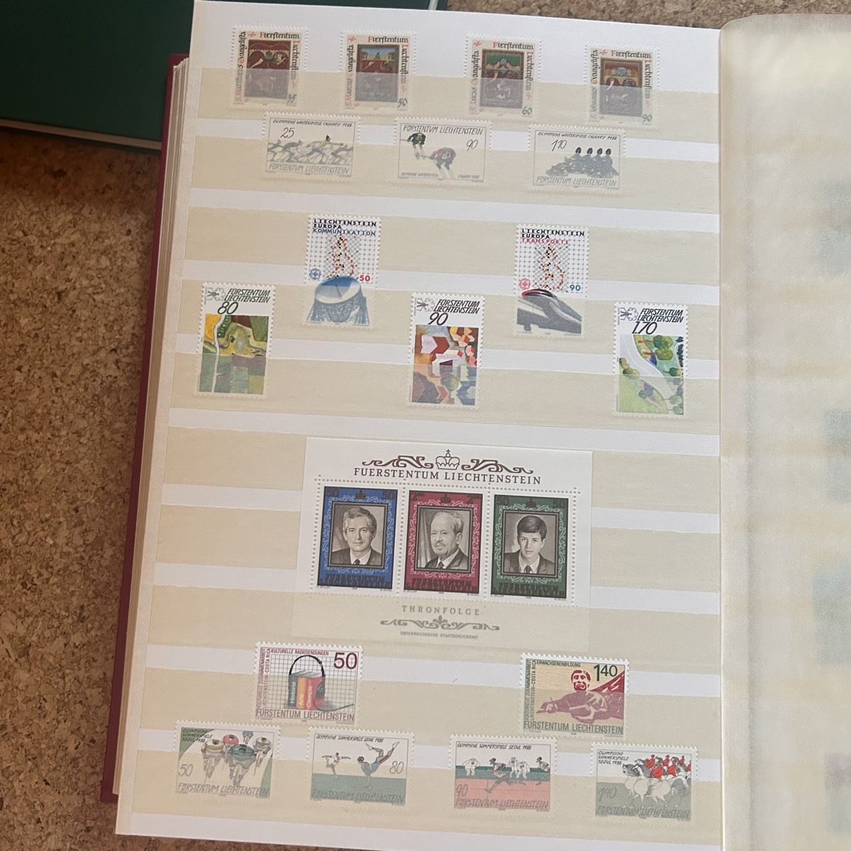 Tutti i francobolli: Briefmarken Liechtenstein - Guter Zustand! – Usato da Laufen venduto da belleskulptur 9