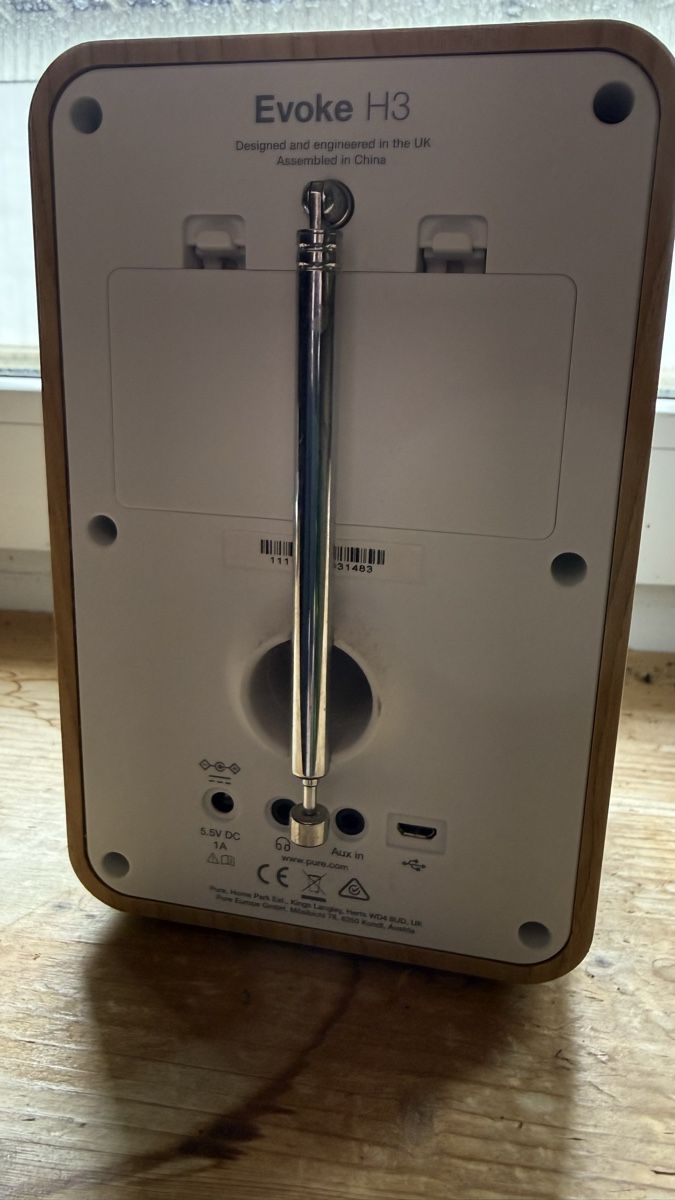 Radios: Evoke H3 Bluetooth Digitalradio, Eiche – Gebraucht aus Schlatt ZH von Christian031962 2