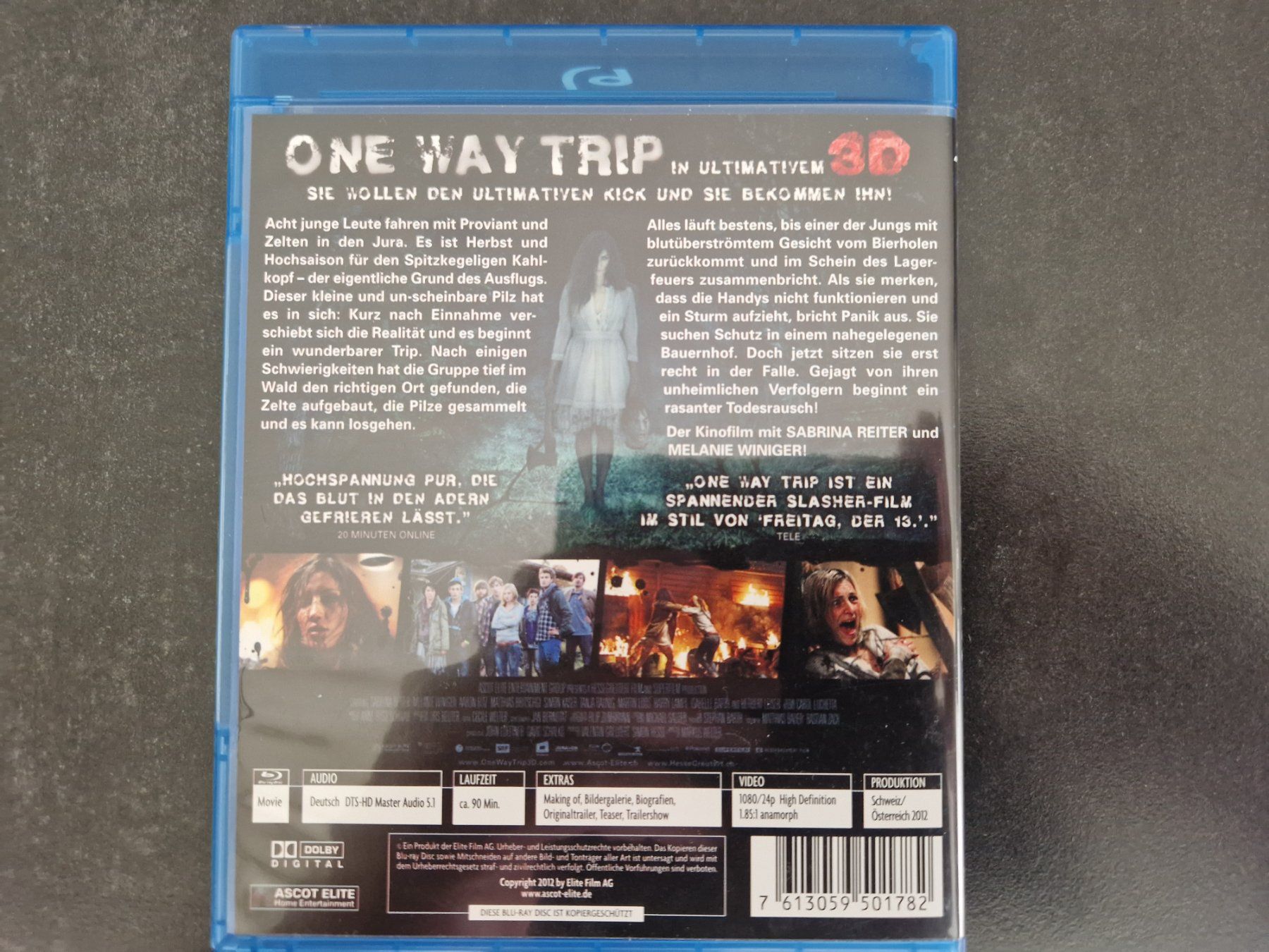 Tutti i DVDs: One Way Trip Blu-Ray Topzustand – Usato da Buchs SG venduto da Herc01 3