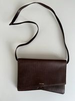 BORSA VINTAGE IN PELLE MARRONE GIRGIO ARMANI VALEXTRA