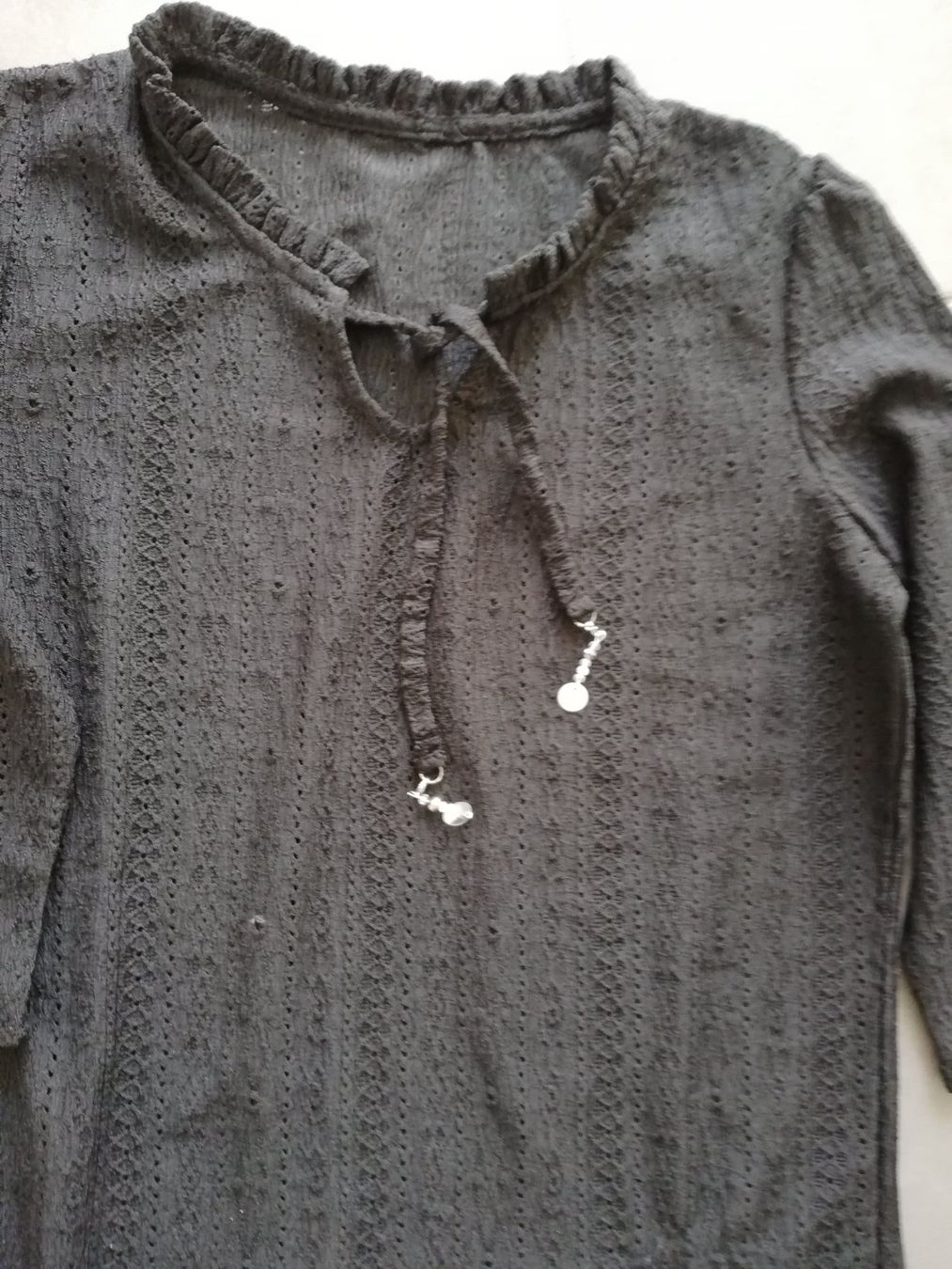 Blusen: Bluse Schwarz Gr S-M – Gebraucht aus Untersiggenthal von Marlen59 1