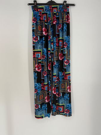 leichte Hose mit Blumenmuster Gr. 36