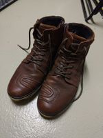 Motorradschuhe John Doe Shifter XTM Leder braun Grösse 45