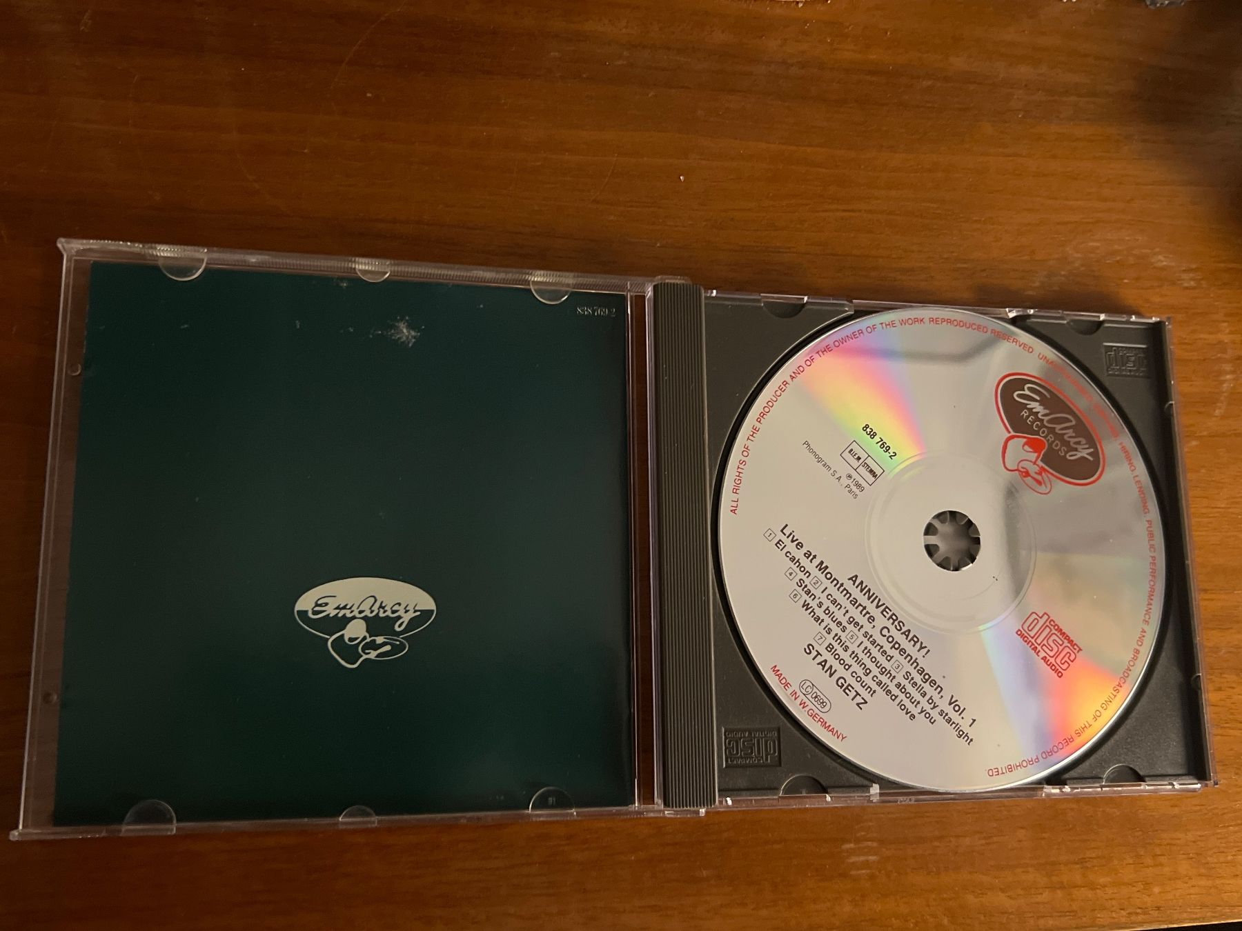 CDs: Stan Getz « anniversary » – Gebraucht aus Bouveret von Feelgoodtrading 2