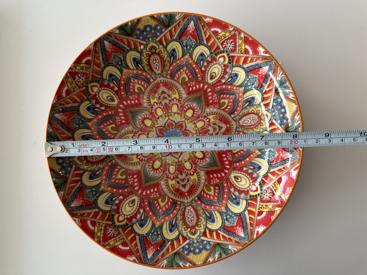 Piatti: 3pcs New Ceramic deep teller, 20.5cm – Nuovo (secondo la descrizione) da Gattikon venduto da Sarahs_Schatzkammer 3