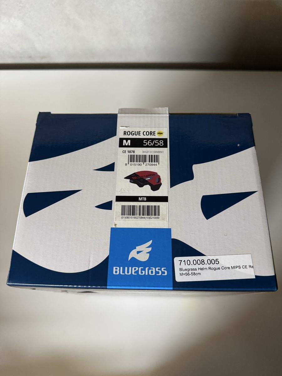 Caschi: Casque VTT Bluegrass Rogue Core MIPS rouge, neuf – Nuovo e nell'imballaggio originale da Perroy venduto da gui_6kwf 4