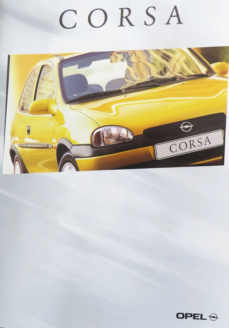 Opel Dokumente: Prospekt Opel Corsa – Gebraucht aus Ettingen von Burago