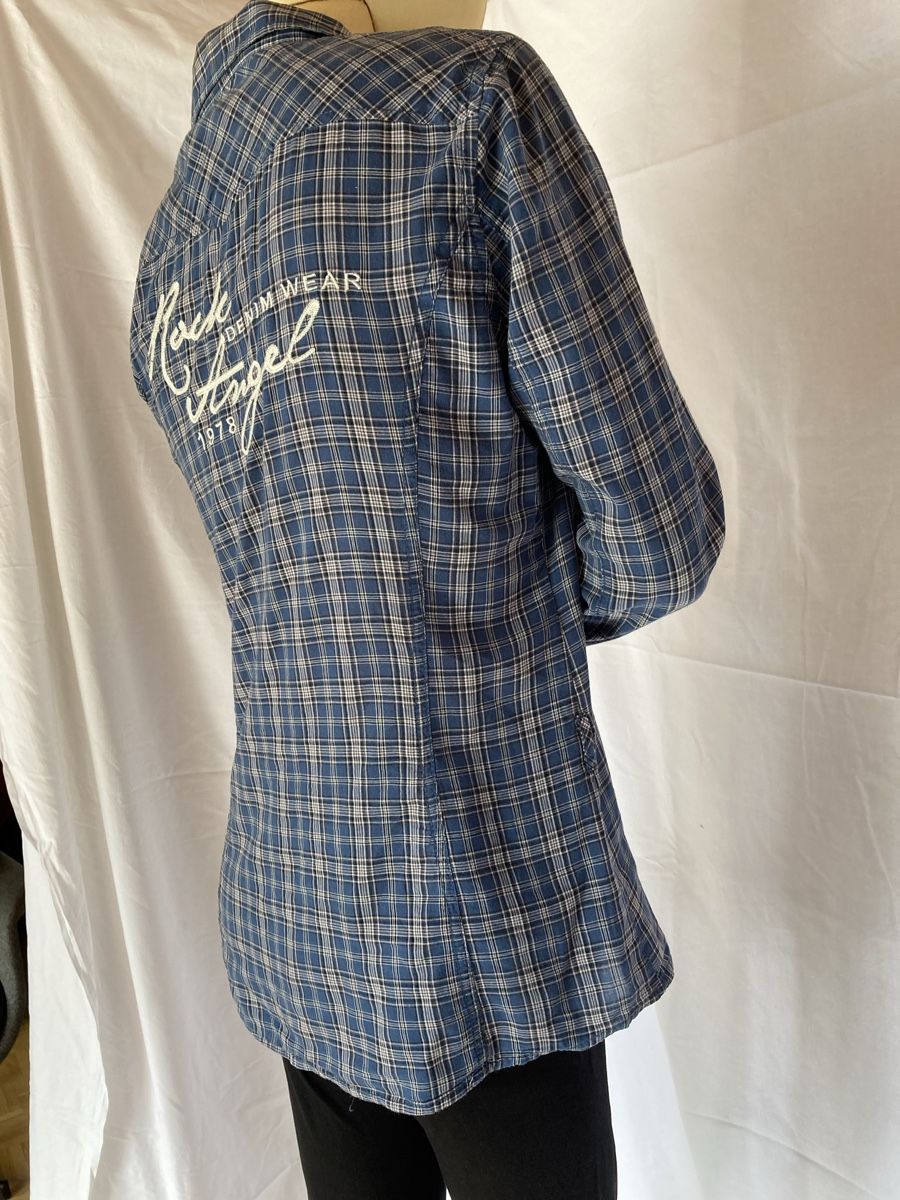 Blusen: Taillierte karierte Bluse von Rock Angel – Gebraucht aus Brienz BE von _joeG_237 2