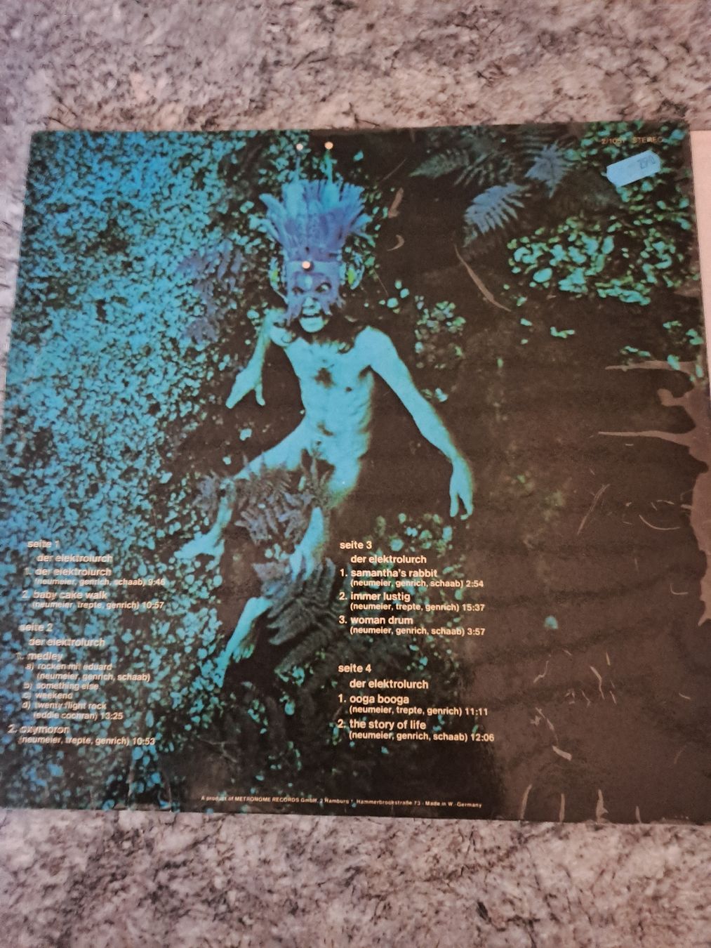 Dischi in vinile: DLP  GURU GURU  "Der Elektrolurch"  BRAIN – Usato da Uetendorf venduto da Essiggurken 2