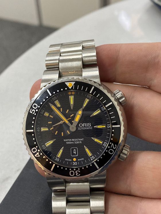 Oris Taucheruhr Automatic l uft Kaufen auf Ricardo