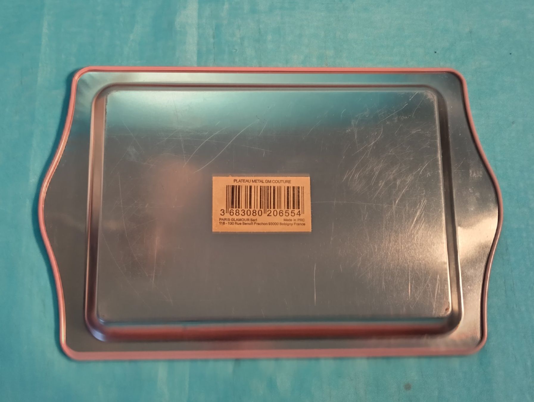 Servierplatten: Serviertableau Paris, Metall – Gebraucht aus Bellach von JingleCherry 1