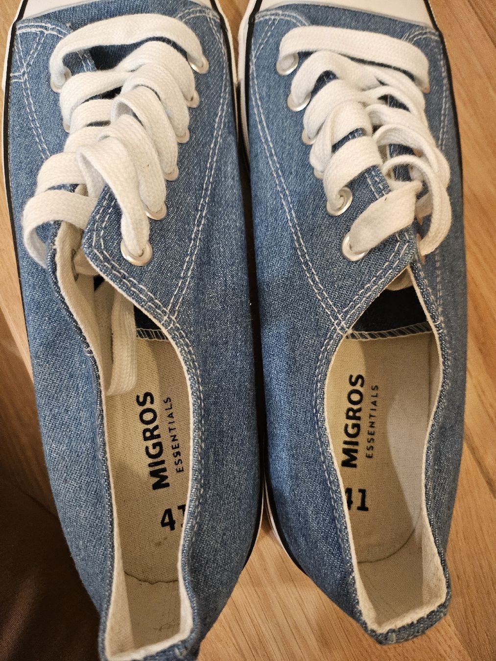 Herrenschuhe: Jeans Sneaker gr.41 neuwertig – Neu (gemäss Beschreibung) aus Allschwil von na.wi.90 4
