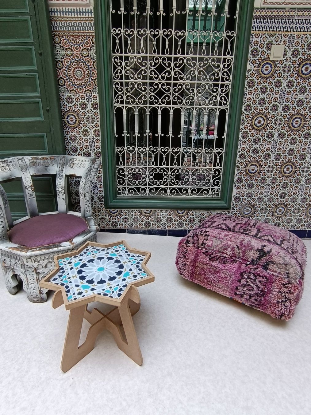 Divani: Pouf marocain Vintage – Nuovo (secondo la descrizione) da cournillens venduto da Haronn 2