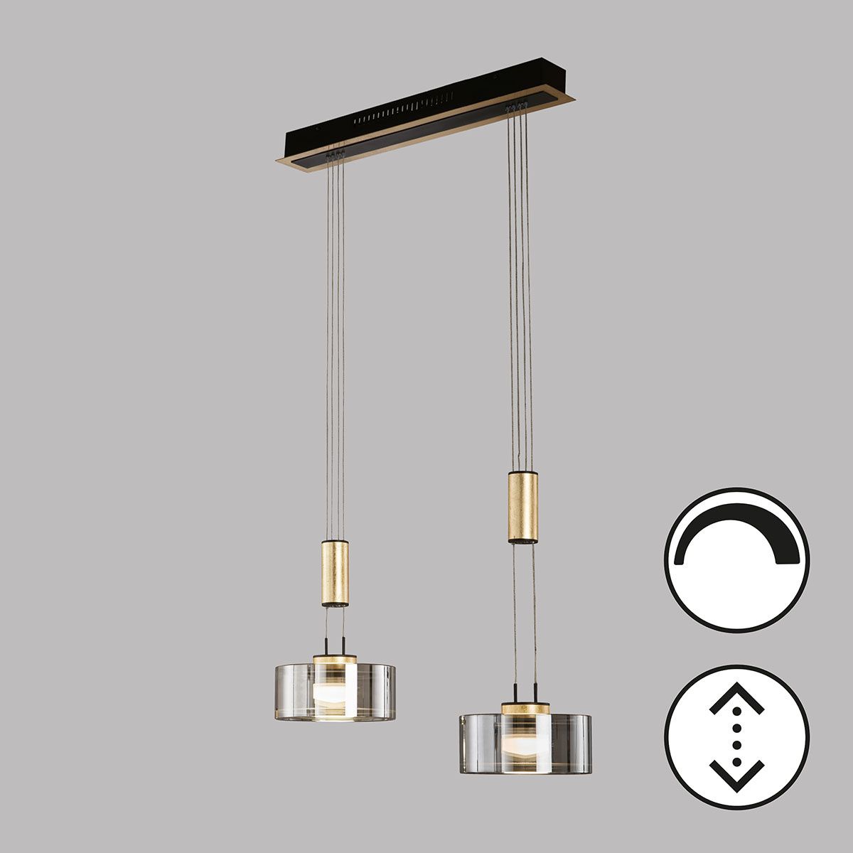 Lampadari & plafoniere: LED Pendelleuchte, 64 cm x 20 cm – Nuovo (secondo la descrizione) da Kreuzlingen venduto da Smart-Light