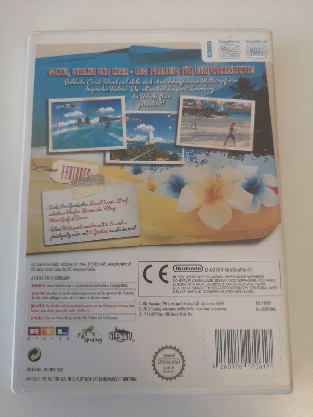 Spiele: Beach Fun (Wii) – Gebraucht aus Herisau von Seyashop1 2