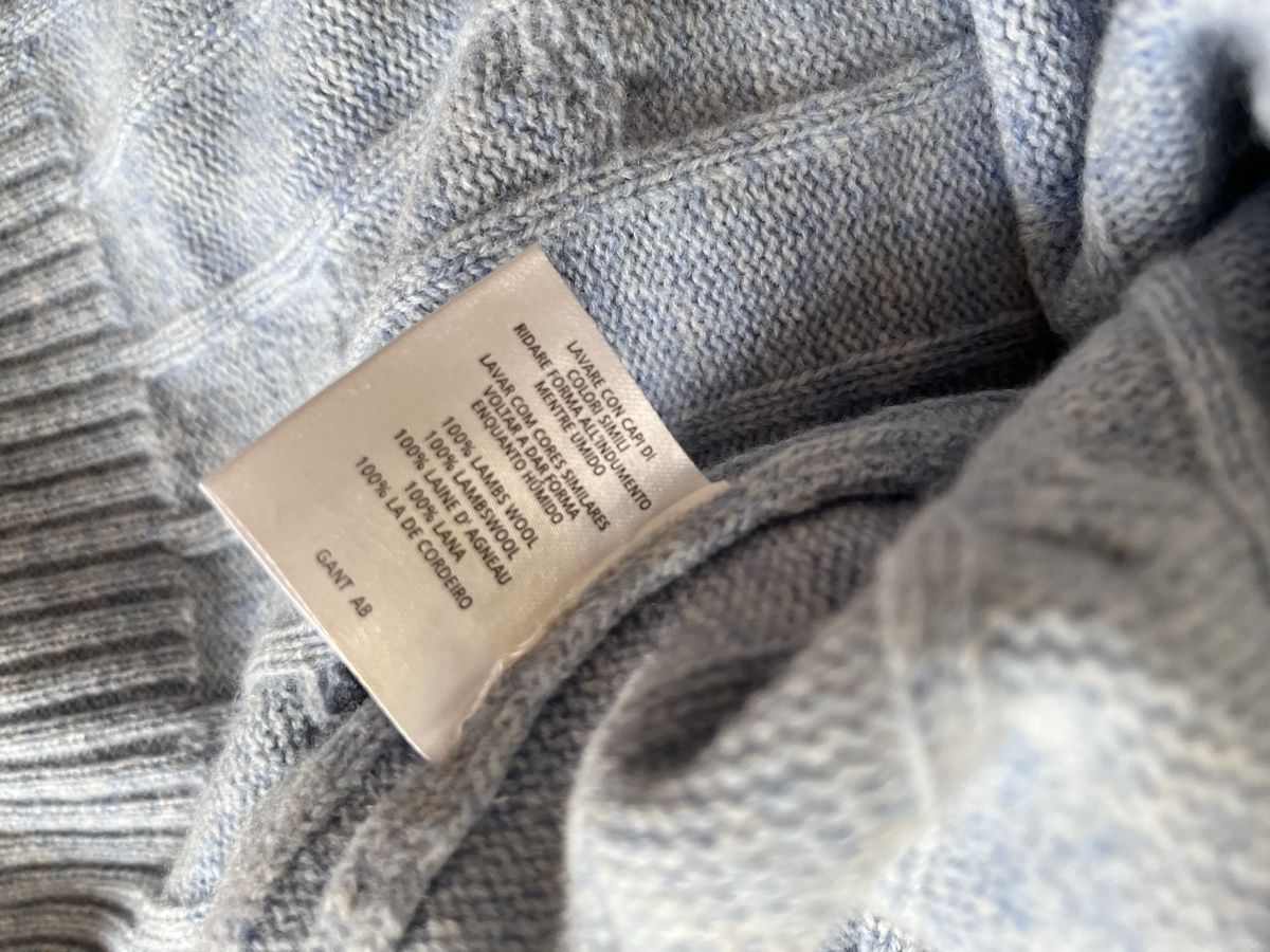 Gant Pullover & Sweatshirts: GANT Pullover Cable Knit Blue Size XL Used Condition – Gebraucht aus Lausanne von Danash 6