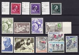 R6698  /  BELGIQUE 1943-1963 neufs XX
