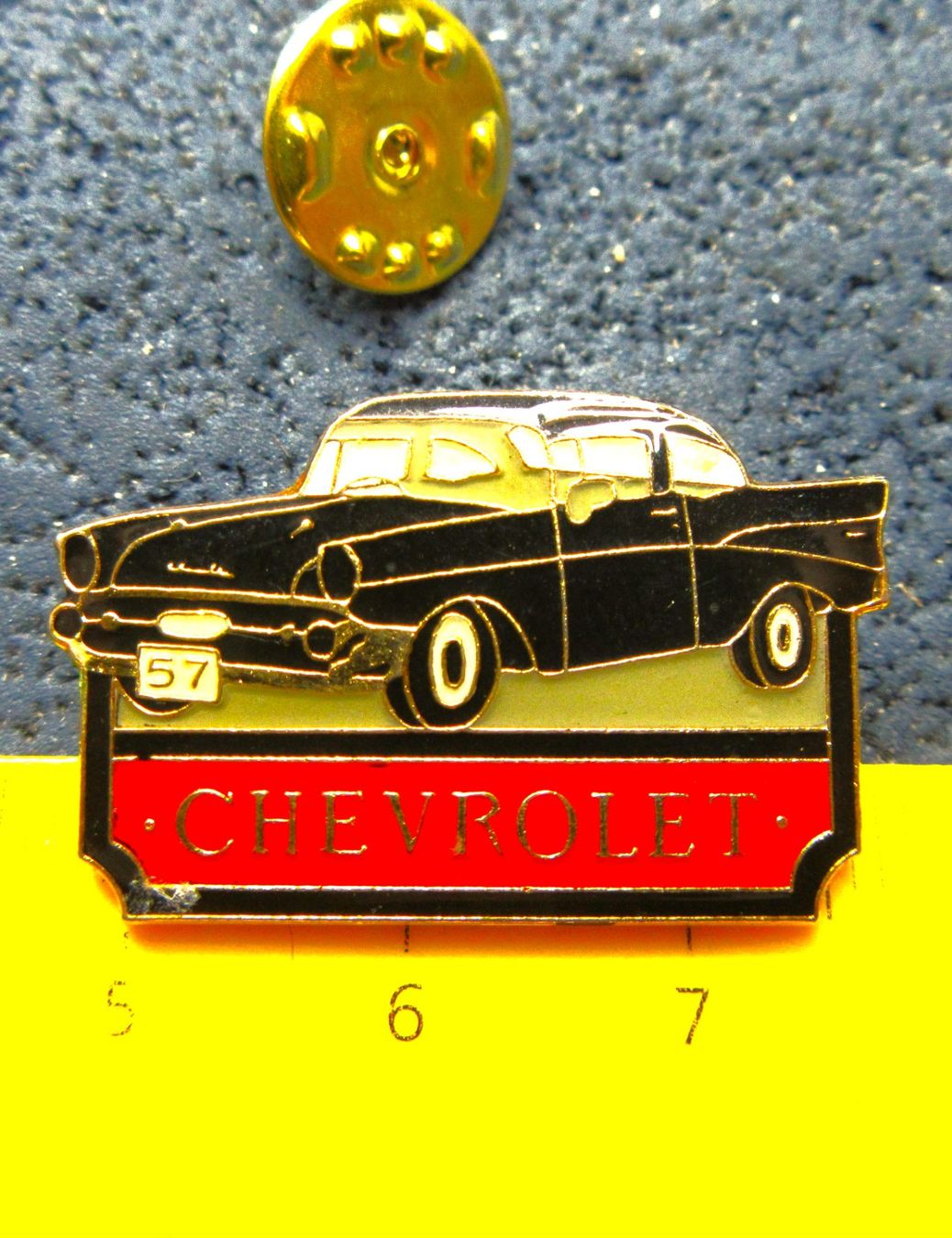 Chevrolet Placchette & Badge: CHEVROLET BAL AIR AUTO PI GLASIERT – Usato da Ettingen venduto da Hausi4711