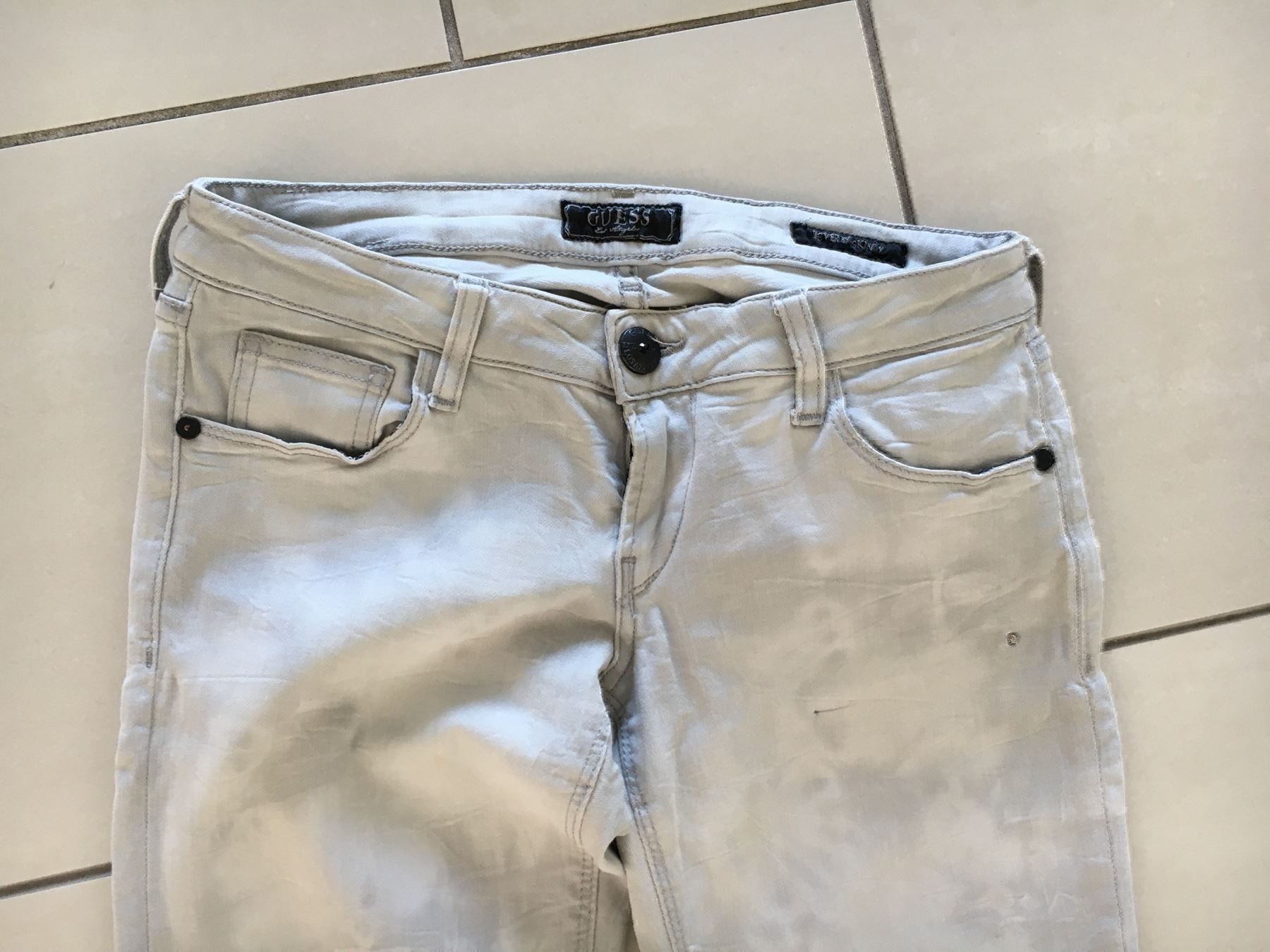 Guess Jeans: GUESS Skinny Slim Hose  beige – Gebraucht aus Buchs-ZH von rivella55 3