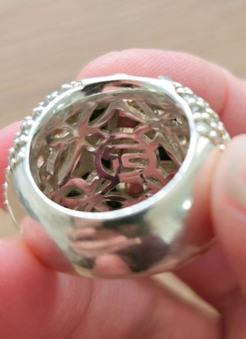 Thomas Sabo Anelli: Ring Silber mit Zirkonia und schwarzem Stein  – Usato da Dietikon venduto da Kaska2020 2