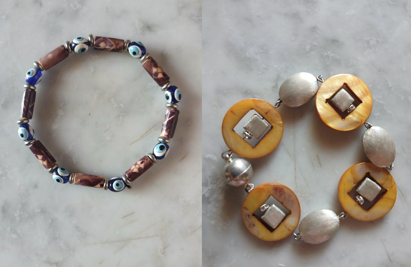 Armbänder & -reifen: Lotto 2 bracciali – Gebraucht aus Baar von fla_v78d