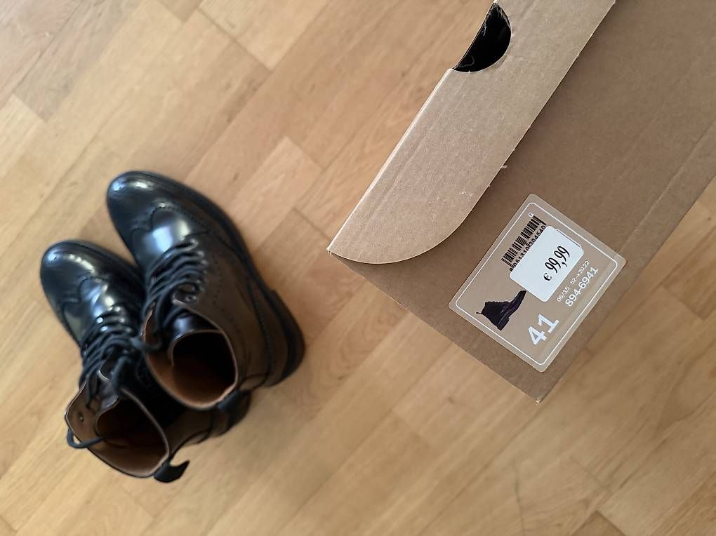 Herrenschuhe: Bata Herrenstiefel Schwarz,NEU,Grösse 41 – Gebraucht aus Bern von gregnenn 4