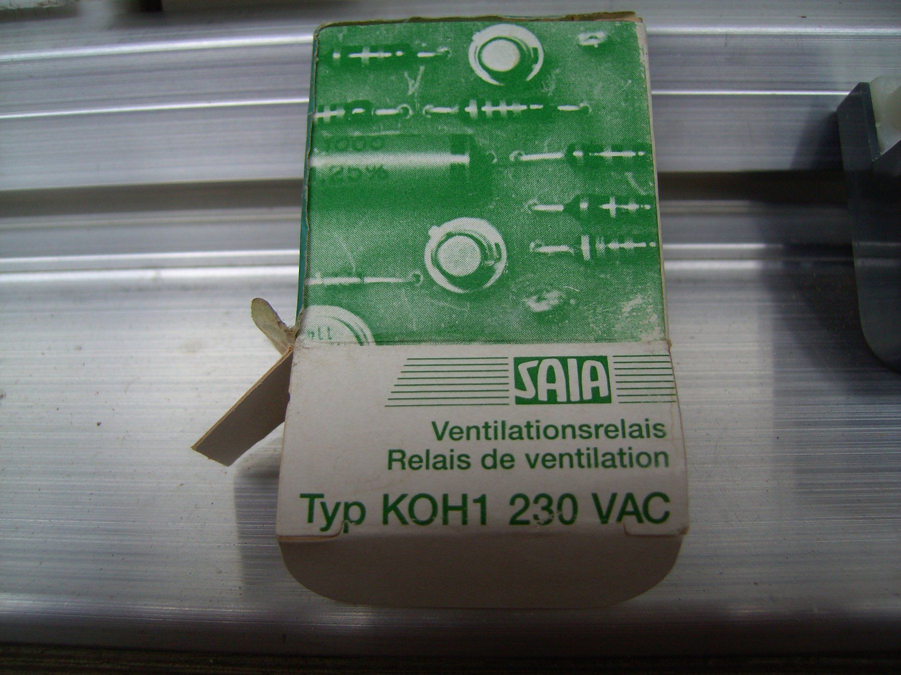 Schalter: Ventilationsrelais,Relais,Zeitschalter,Ventilator,Badzimmer – Neu und originalverpackt aus Grindelwald von Rs48 1