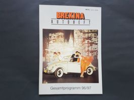 Brekina Autoheft, Gesamtprogramm 1996/1997, 71 pages, Käfer