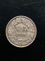 1/2 Schweizer Franken Silber sehr schön