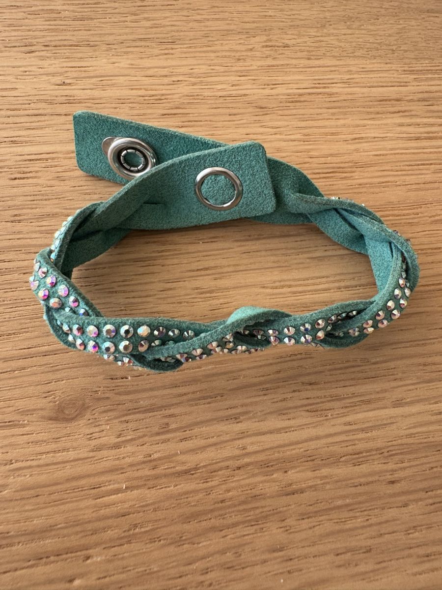 Swarovski Bracciali & Braccialetti: Armband Swarovski mit Steinen grün – Usato da Uznach venduto da Martina191185 1