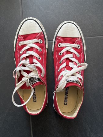 Rote Converse Chucks Gr. 36.5 Sommerschuhe Turnschuhe