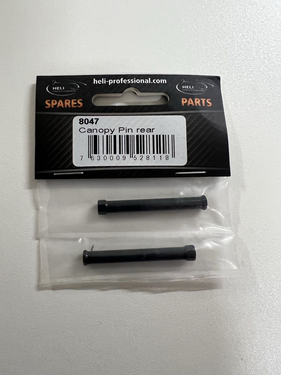 Heli-Professional RC Modellbau: Heli Soxos Canopy Pin rear 8047 – Neu und originalverpackt aus Amlikon-Bissegg von hanspi1968 1