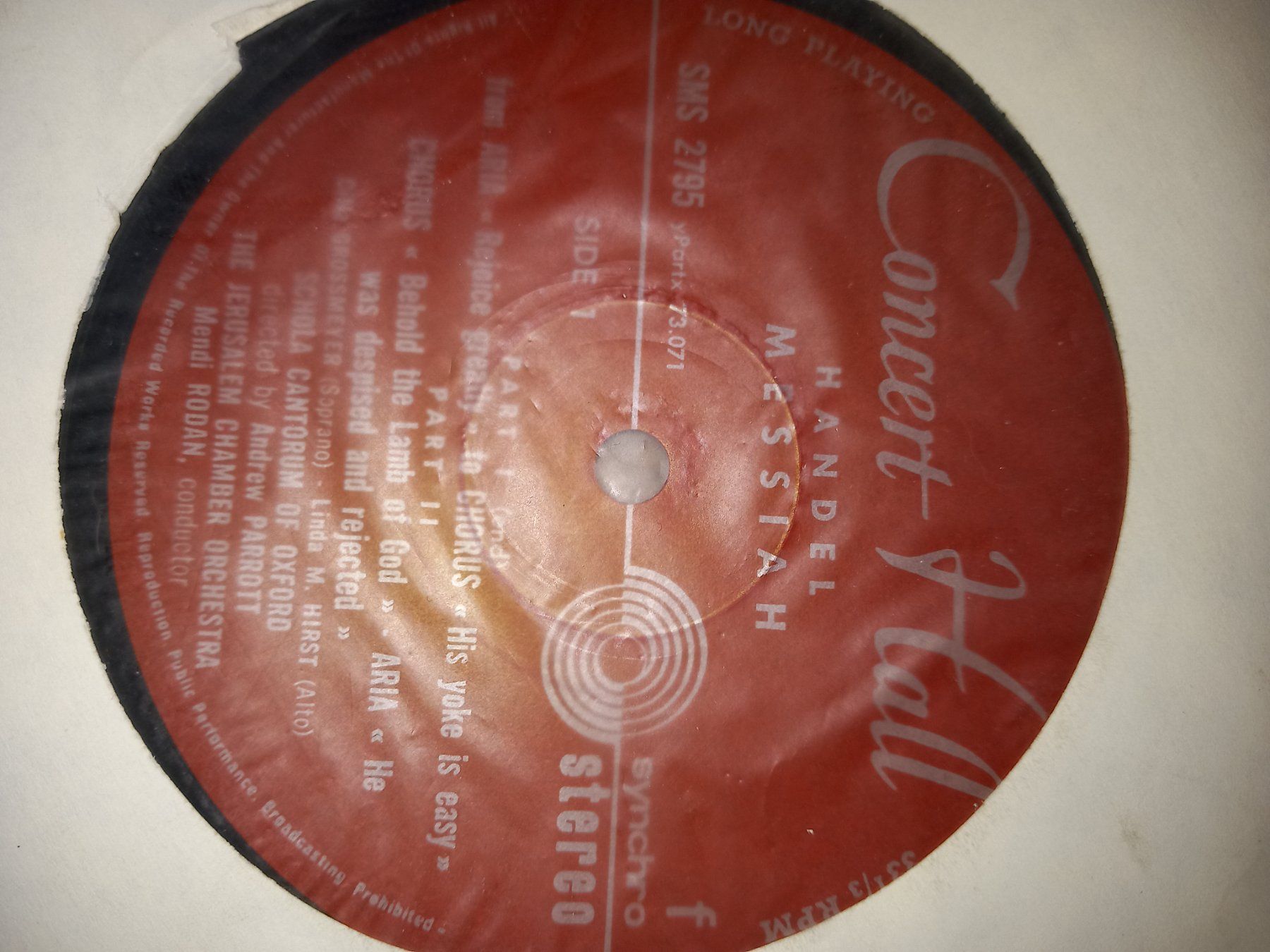 Dischi in vinile: Lot de 3 vinyles concert hall – Usato da Le locle venduto da juliensaran 2
