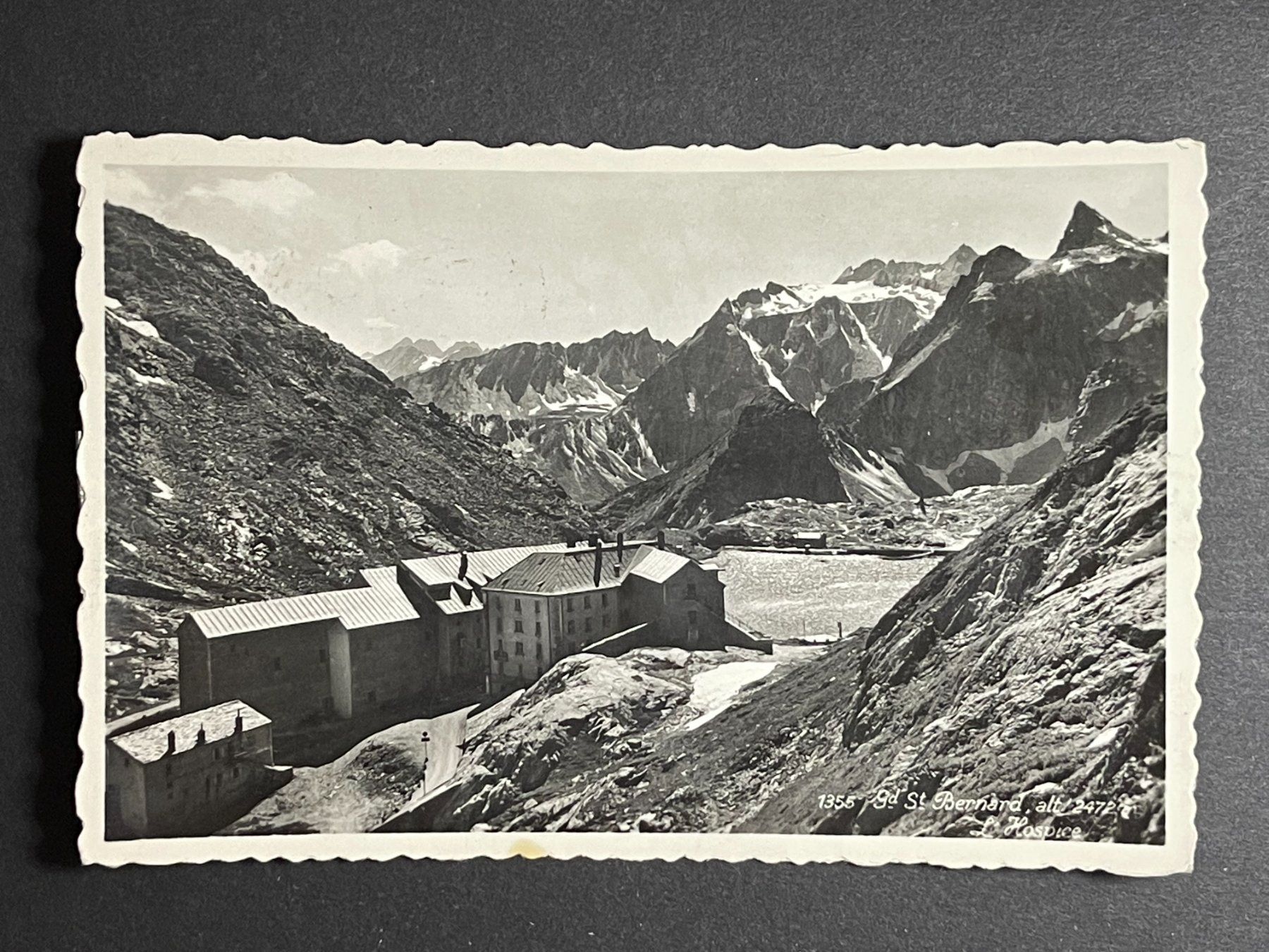 Cartoline postali: Gd-St-Bernard - Hospice – Usato da Steg VS venduto da _vinci_