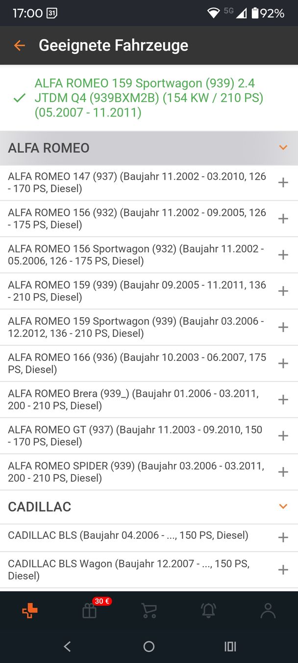 Alfa Romeo Alle Autoersatzteile: Elring 934.900 Dichtungssatz AGR Alfa Romeo/Fiat/Opel – Neu (gemäss Beschreibung) aus Affoltern am Albis von Moensch01 1