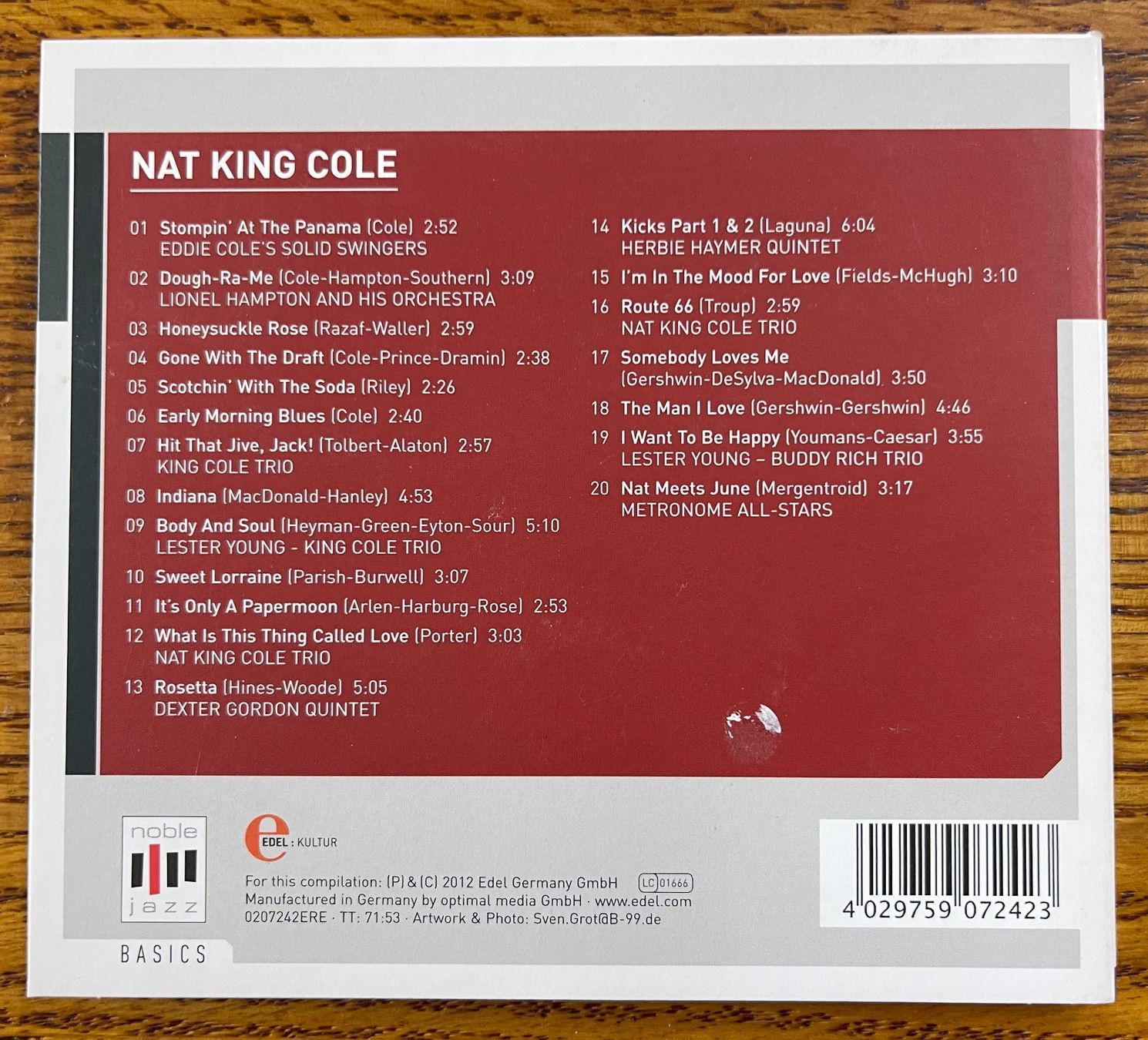 CD: Cole, Nat King CD – Usato da Oftringen venduto da Vucki 1