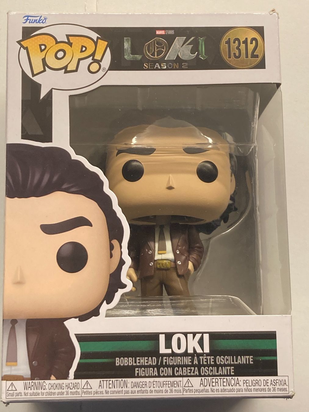 Funko Figurines: FUNKO POP! MARVEL 1312 bubble head LOKI new – Neuf (Voir description) à Vezia par Aquarius_Age 1