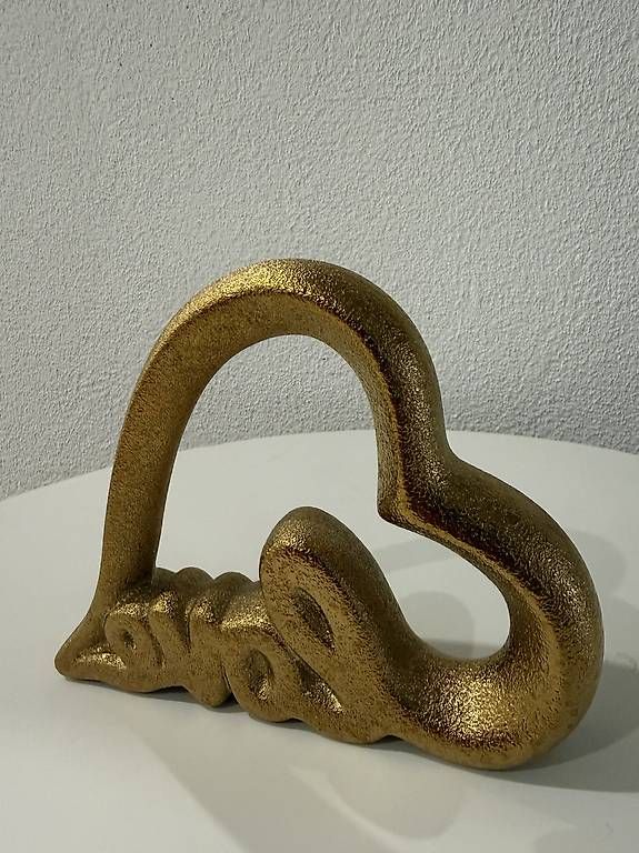 Tutte le decorazioni: Goldene LOVE Herz Deko – Usato da Lengnau BE venduto da aya_2tvj