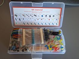 Elektronik Set: Breadboard, LED, Widerstände uvm