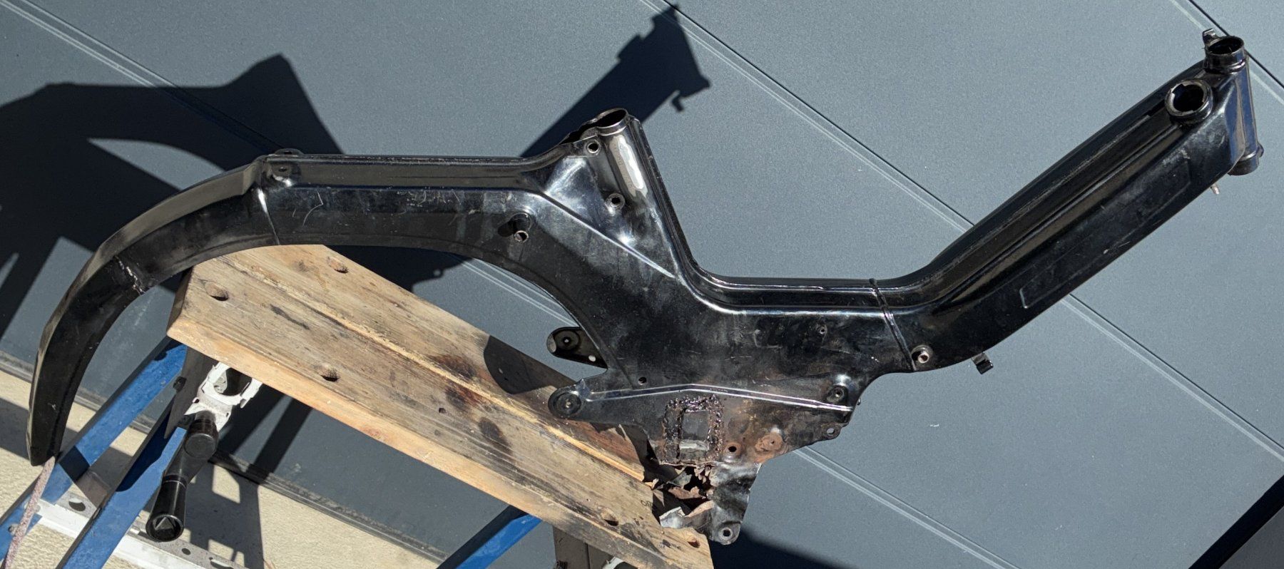 Puch Mofa-Ersatzteile: Puch Maxi S Rahmen – Gebraucht aus Rebstein von 7772082 1