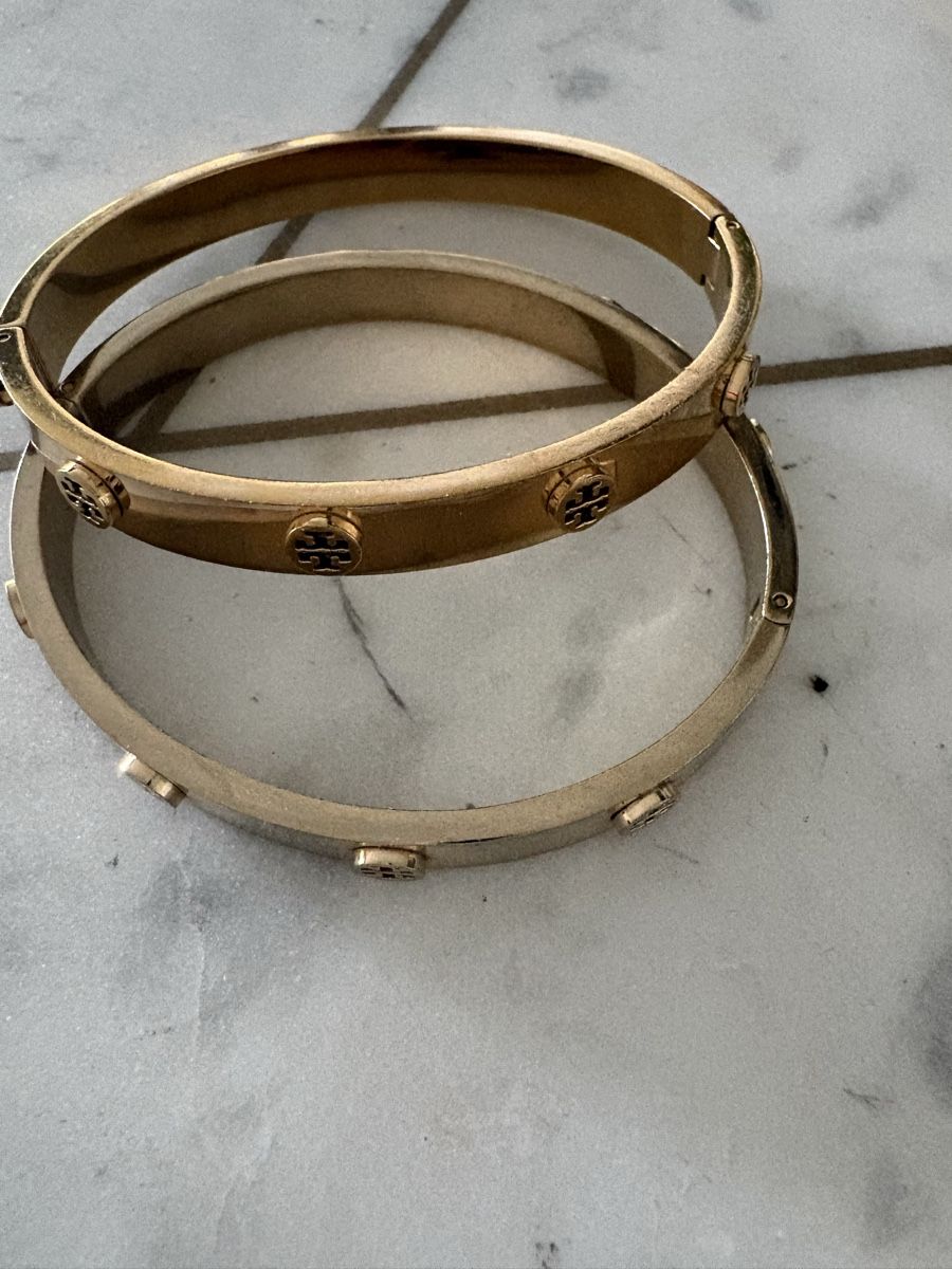 Tory Burch Bracciali & Braccialetti: 2 Tory Burch logo stud bracelets – Usato da Zürich venduto da mausi030 6