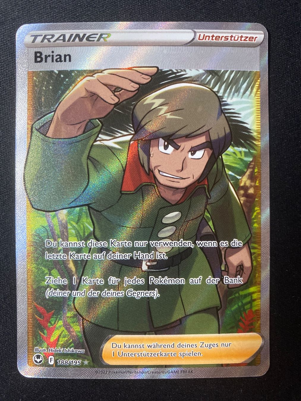 Pokémon Carte collezionabili: Pokemonkarte Brian 188 - Brandon - Silver Tempest - DE – Nuovo (secondo la descrizione) da Hausen AG venduto da Shrade