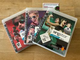 PS3 SingStar 3er Pack, Vol. 1 bis 3, Bundle, Karaoke Fun