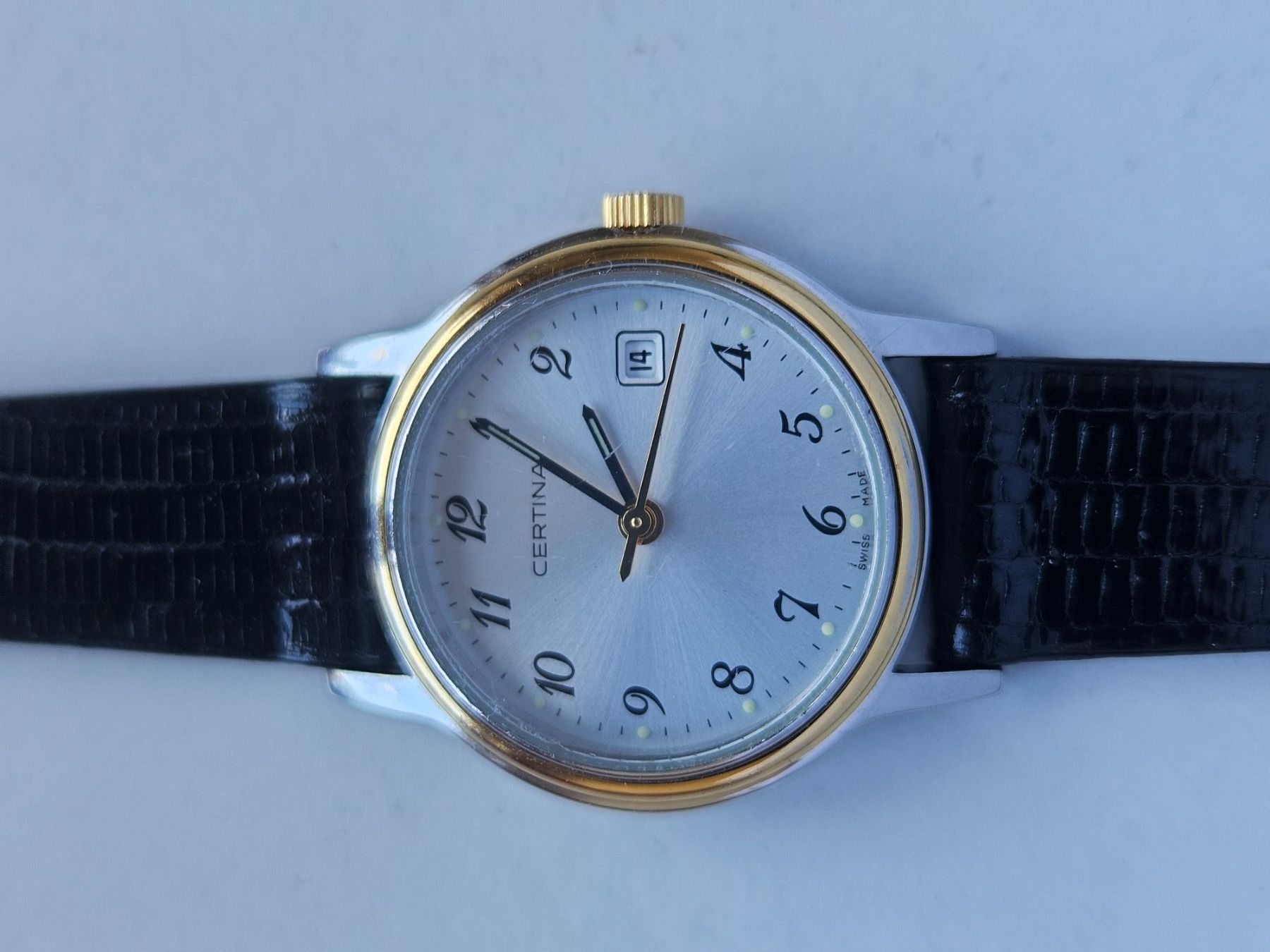 Certina Orologi: Certina Date Quartz Damenuhr mit Box – Usato da Berikon venduto da mmm21 1