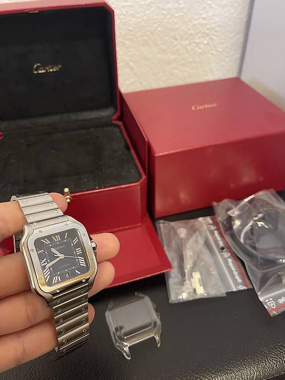 Cartier Uhren: Cartier Santos Large – Gebraucht aus Remigen von adr_wv8y 1