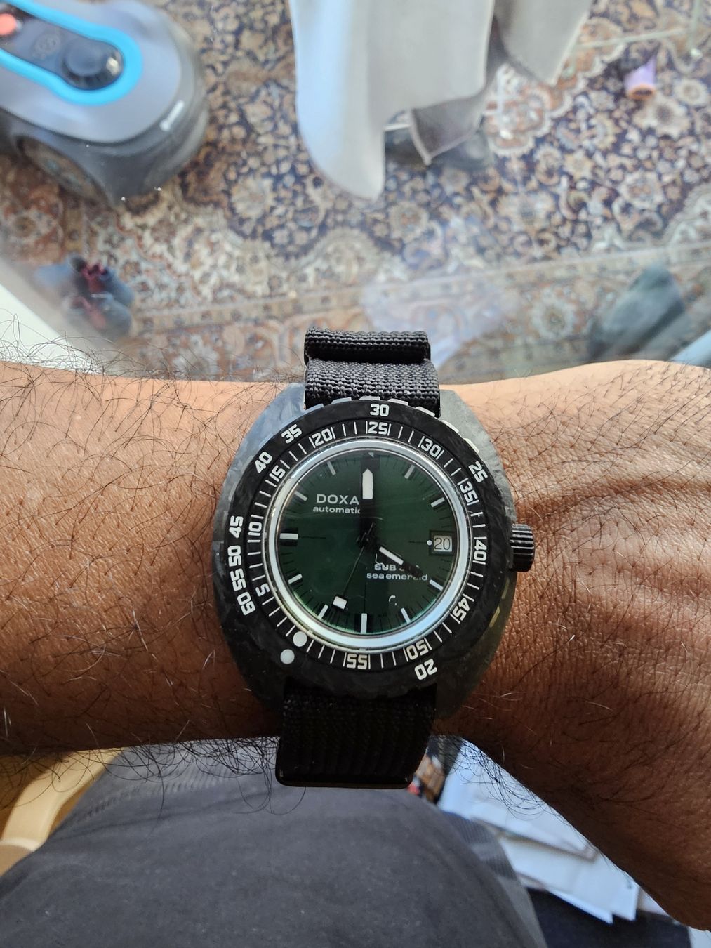 Doxa Orologi: Doxa Sub 300 carbon wie neu – Usato da Aarau Rohr venduto da Olivier5032 1
