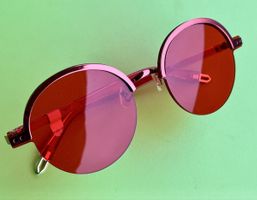 Sonnen Brille KUPFER…  Glas Orange !  Mit WoW 🤩 Effekt NEU